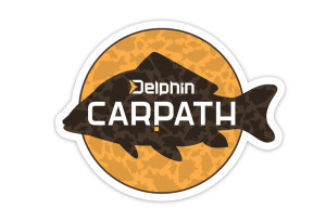 Autocollant Delphin CARPATH 95x75mm Gray, Beige, Gold 95x75mm