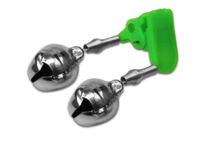 Grelot Delphin, pince à ligne plastique / par 1 14mm Gray, Beige, Black, Silver 14mm