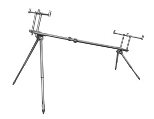 Rodpod Delphin RPX 4 Silver pour 3 cannes Silver, Gray pour 3 cannes