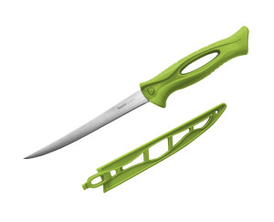 Couteau à filet Delphin B-MAXI lame 15,5cm Gray, Beige, Lime, Green lame 15,5cm