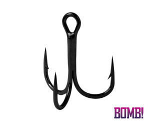 Delphin Hameҫon triple BOMB! MultiHook TRIPLE / par 6 #1 Gray, Silver #1