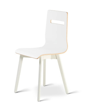 Premium - Krzesło do kuchni drewniane kuchenne bukowe nowoczesne  MIA W Deltachairs