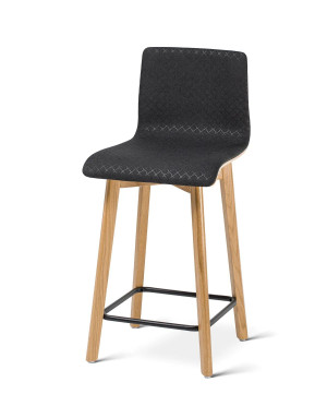 Krzesło do wyspy kuchennej, wysokość 60 cm Luka Soft