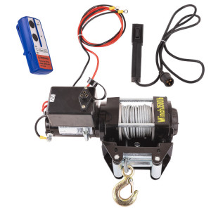 Dema Treuil SW 3500 - 1,6 T pour quad - 12 V