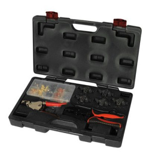 Just In Time Pince à sertir + pince a dénuder avec accessoires CW 281-VINTEC