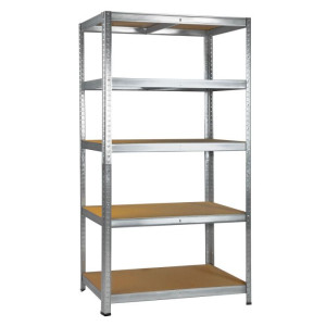 Dema Etagère pour charges lourdes - Rayonnage galvanisé - 875 kg