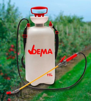 Dema Pulvérisateur à pompe + lance - 11 litres