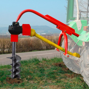 Dema Tarière 3 points - 300 mm (12") pour tracteur Cat. 1