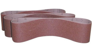 Guede Lot de 3 bandes abrasives grain 60 pour ponceuse bois - pour G55135