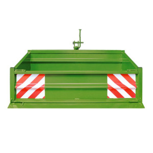 Dema Benne agricole 3 points pour tracteur 1500 S Cat. 1 + 2 - 0,55 m3