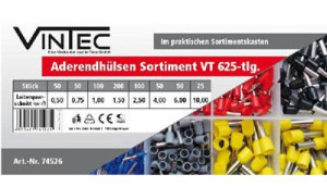 Just In Time Assortiment cosses de fixation - 625 pc en coffret - VINTEC