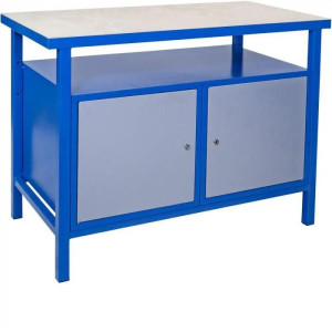 Guede Établi P 1200 TT - 120 cm - 2 portes - 4 étagères
