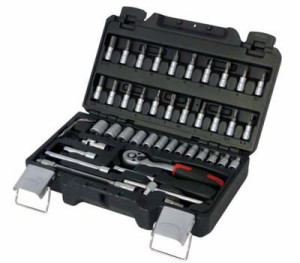 Just In Time Douilles 1/4" - 46 pièces en coffret - VINTEC