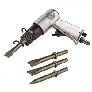 Dema Marteau burineur pneumatique + acc pour travaux mineurs 4500 rpm 6 bar