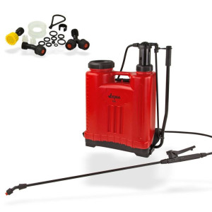 Dema Pulvérisateur dorsal à pompe + lance - 18 litres