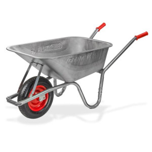 Dema Brouette métallique 100 l  jardin ou chantier