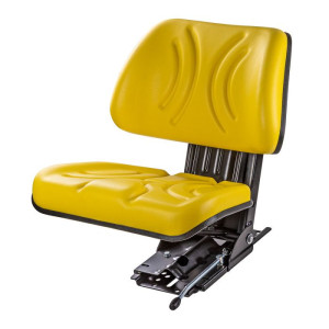 Dema Siège de tracteur STAR 09 suspendu jaune agricole forestier chariot