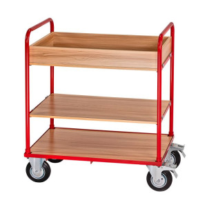 Dema Chariot de transport démontable 250 kg 3 niveaux - Manutention