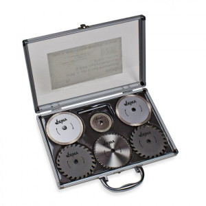 Dema Set Lame de scie pour mini scie fixation centrale 10 mm