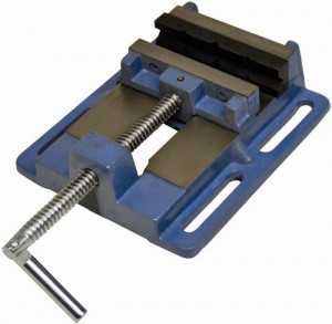 Guede Etau pour perceuse à colonne mâchoires acier 150 mm ouverture 125 mm