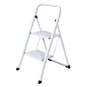 Dema Marchepied 2 marches - Blanc - Escabeau