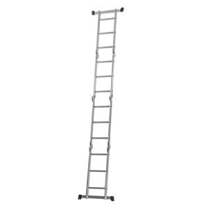 Dema Échelle multi-usage en aluminium - 4 x 3 marches