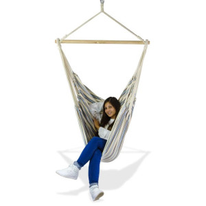 Dema Hamac "CHILL" - Siège 160 x 125 cm - bois Ø 38 mm - 140 kg