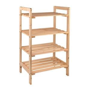 Dema Étagère en Bois de Pin, non traité.