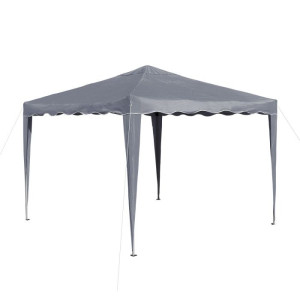 Dema Tonnelle pliante / pavillon pliable 3x3 m - Couleur Grise