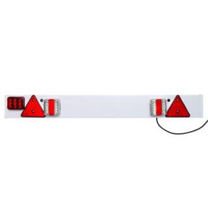 Dema Rampe de signalisation PVC pour remorque LED 12 V