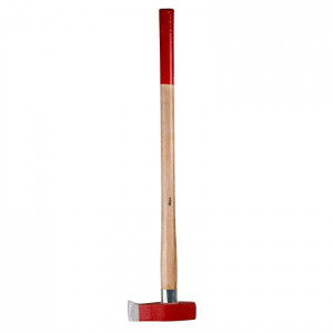 Dema Hache à fendre Merlin masse éclateur 3 kg Manche en bois Hickory
