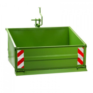 Dema Benne agricole 3 points pour tracteur -1200 S vert - Cat. 1 + 2