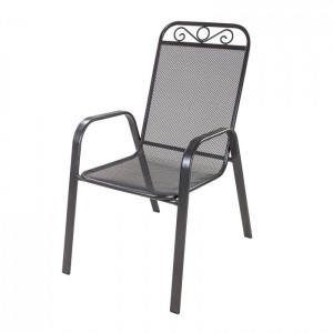 Dema Chaise empilable en métal maillé "Hollywood"