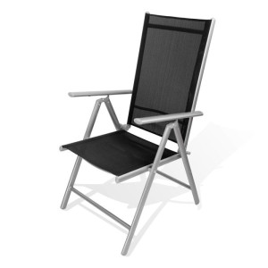 Dema Chaise pliante en aluminium "Rimini"