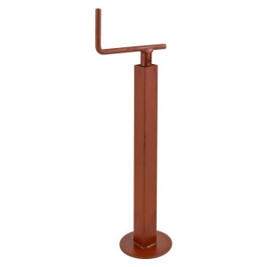 Dema Béquille carrée pour remorque 40x40 mm - Charge 250 kg / levée 175 mm