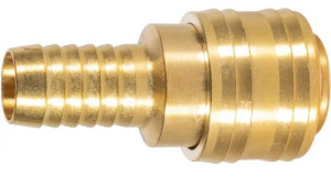 Guede Raccord rapide avec raccord cannelé pour tuyau air comprimé Ø 13 mm