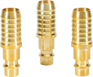Guede Raccords rapides avec cannelure diam 13 mm - 3 pièces
