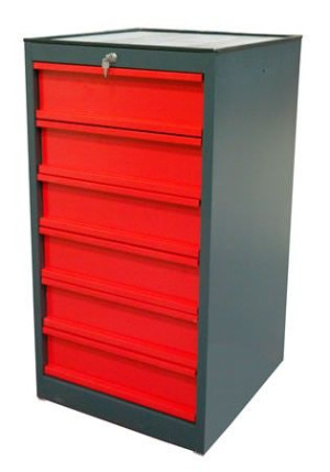 Guede SRO Armoire servante d'atelier 6 tiroirs
