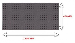Guede SRO Panneau porte outils 1200 mm anthracite
