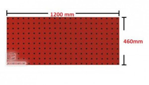 Guede SRO Panneau porte outils 1200 mm rouge