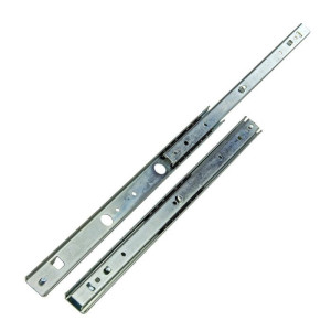Dema Rails glissière télescopique 2 pièces pour tiroir 350 mm double course