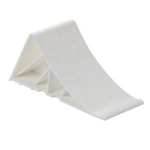 Dema Cale de roue avec fixation pvc blanc