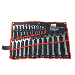 Dema Clés mixtes Chrome Vanadium 6 - 32 mm 25 pièces