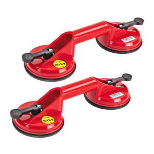 Dema Ventouses lot de 2 - charge 80 kg - Manutention/ Débosselage/ Chantier