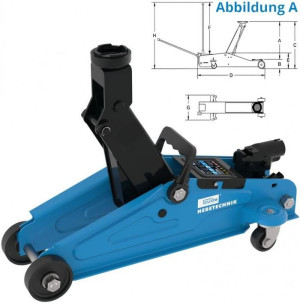 Guede Cric rouleur 2 tonnes GRH 2/330 I