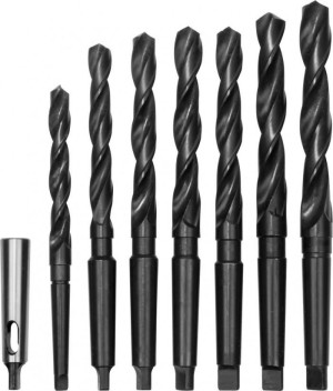 Guede Forets cone morse MK1 et MK2 de 14 à 20 mm - HSS en coffret 8 pièces