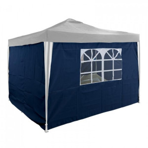 Dema Set de bâches d'habillage pour tonnelle D41047 - couleur bleu