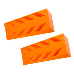 Dema Cales de roues DAK8 - Remorque - Camion - Caravane / Lot de 2