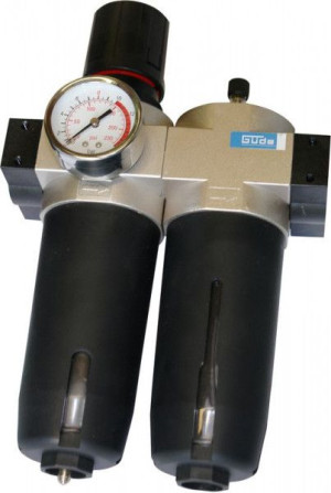 Guede Filtre régulateur et lubrificateur pour compresseur 3/4"