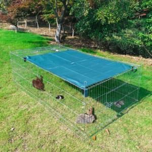 Dema Enclos extérieur "Hamburg" pour petits rongeurs, lapins, tortues